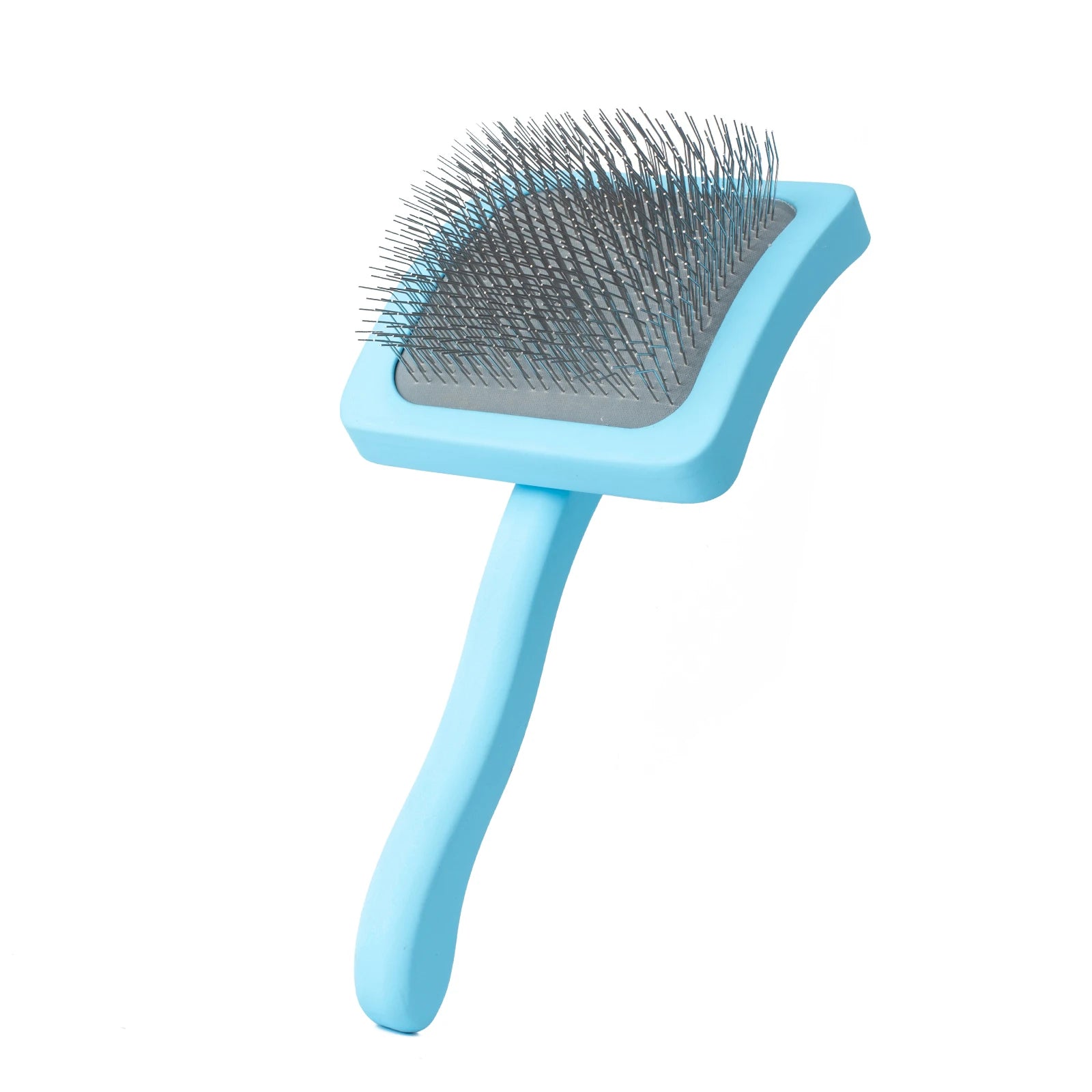 Professional Pet Dog Slicker Brush Soft Massage Grooming Stainless Steel Pins Cat Dog Comb Dematting Shedding Fur Undercoat