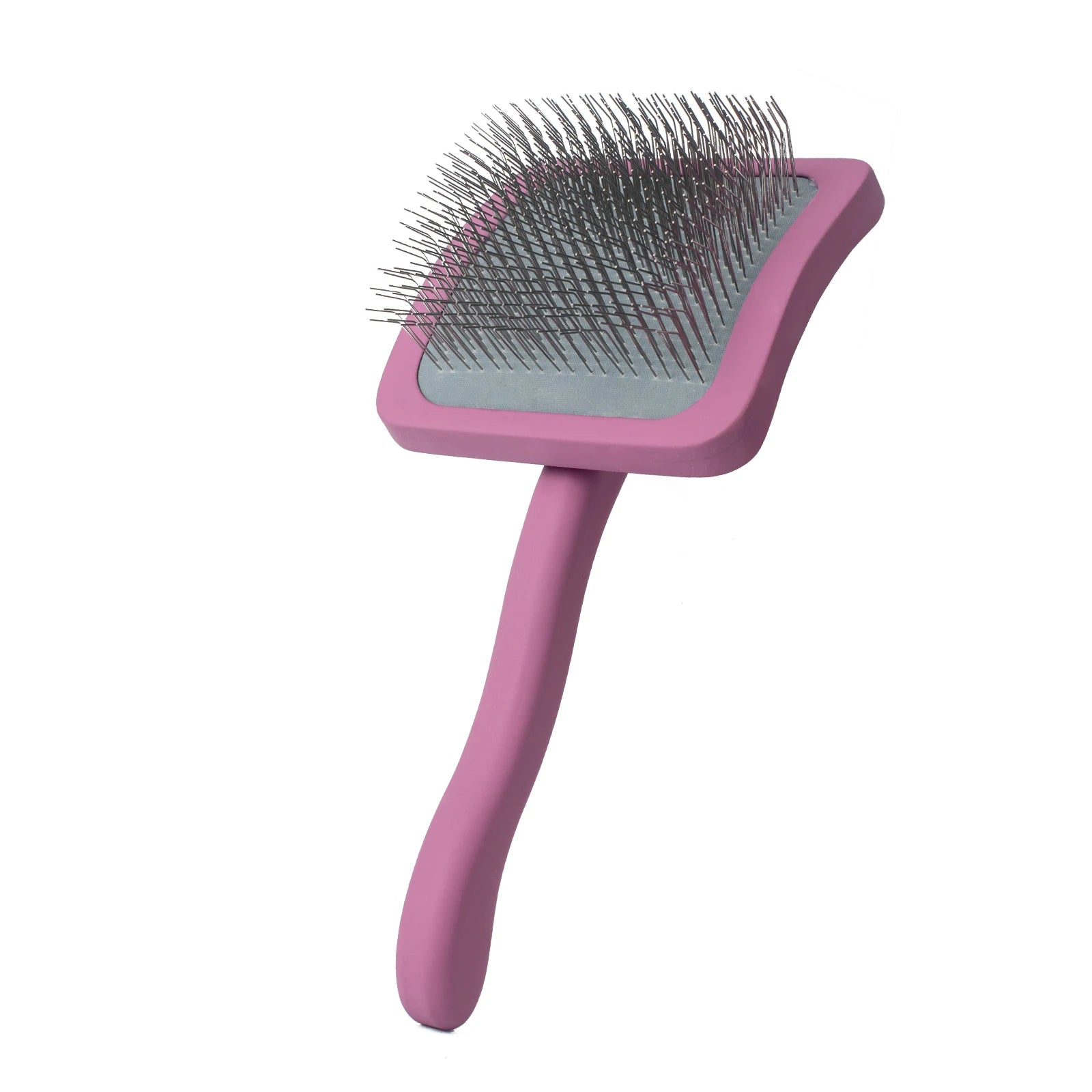 Professional Pet Dog Slicker Brush Soft Massage Grooming Stainless Steel Pins Cat Dog Comb Dematting Shedding Fur Undercoat