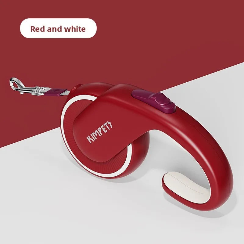 Retractable Dog Leash 5m Reflective Pet Walking Extendable Traction Rope Safe Comfortable Handle for Small Medium Large Dogs