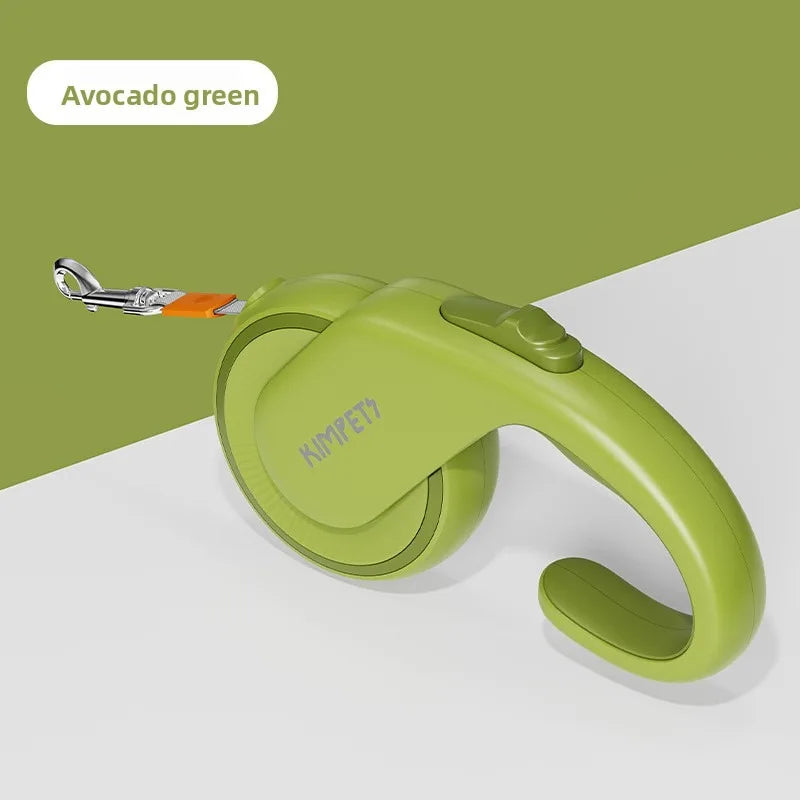 Retractable Dog Leash 5m Reflective Pet Walking Extendable Traction Rope Safe Comfortable Handle for Small Medium Large Dogs